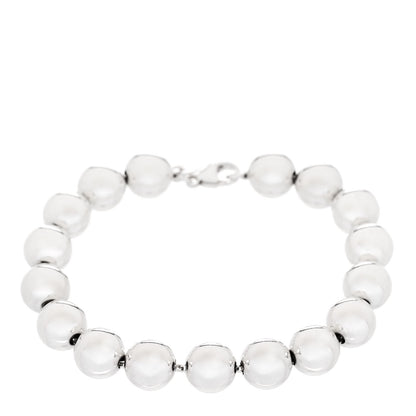 Tiffany Sterling Silver 10mm HardWear Ball Bracelet 1 of 4