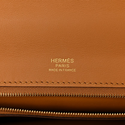 Hermes Taurillon Maurice Swift 24/24 29 Craie Nata Sesame 6 of 11
