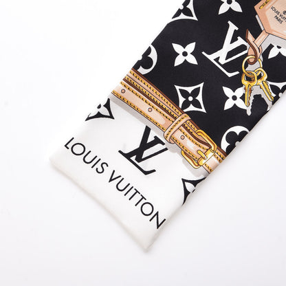 Louis Vuitton Silk Monogram Confidential Bandeau Black 3 of 6