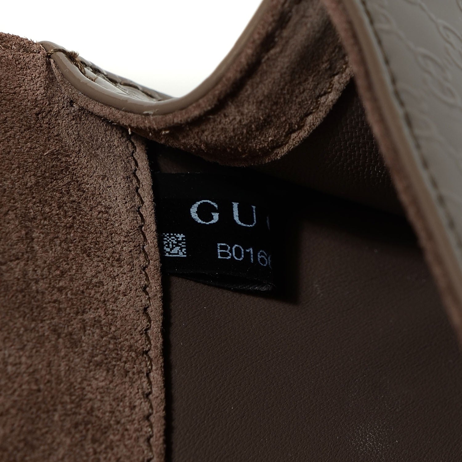 Gucci Patent Microguccissima Small Broadway Clutch Grey Field 7 of 8