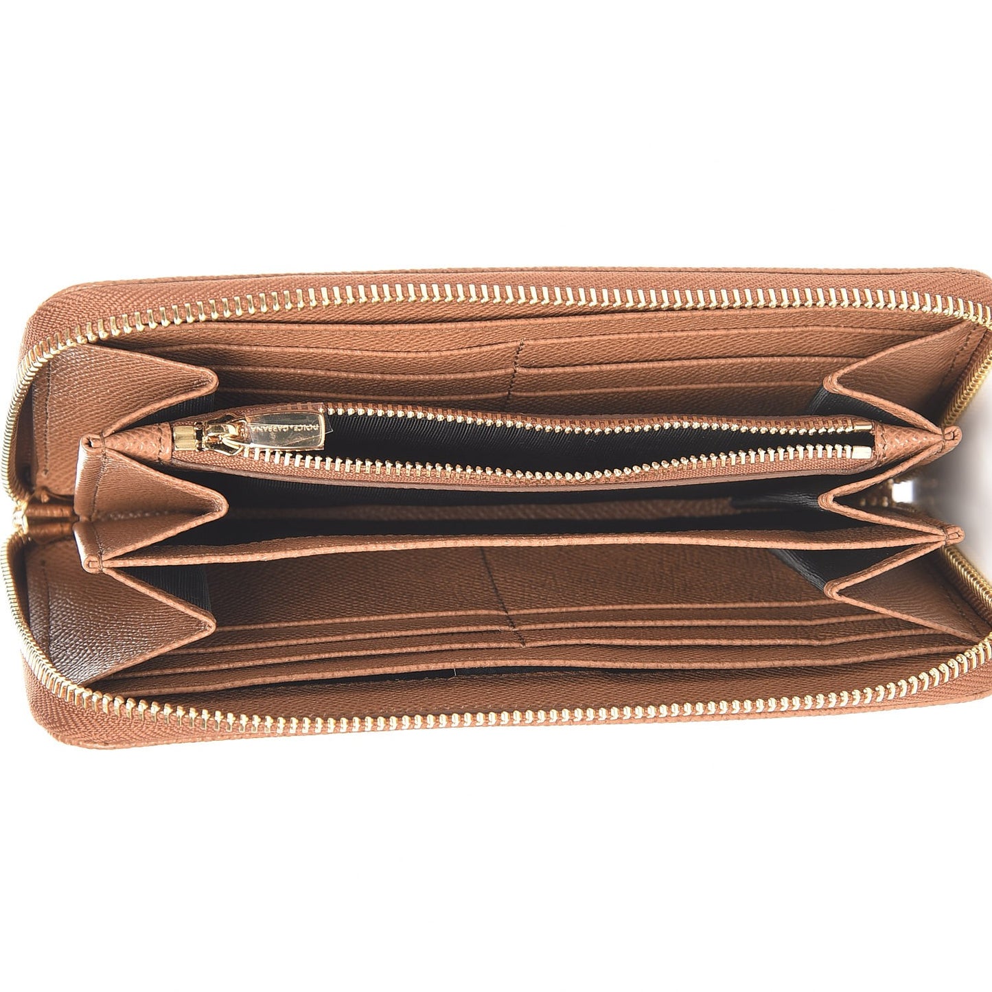 Dauphine Zip Around Wallet Caramello