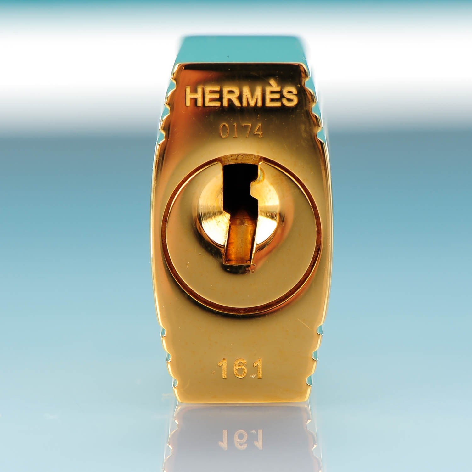 Hermes Togo Kelly Retourne 32 Bleu Atoll 16 of 25