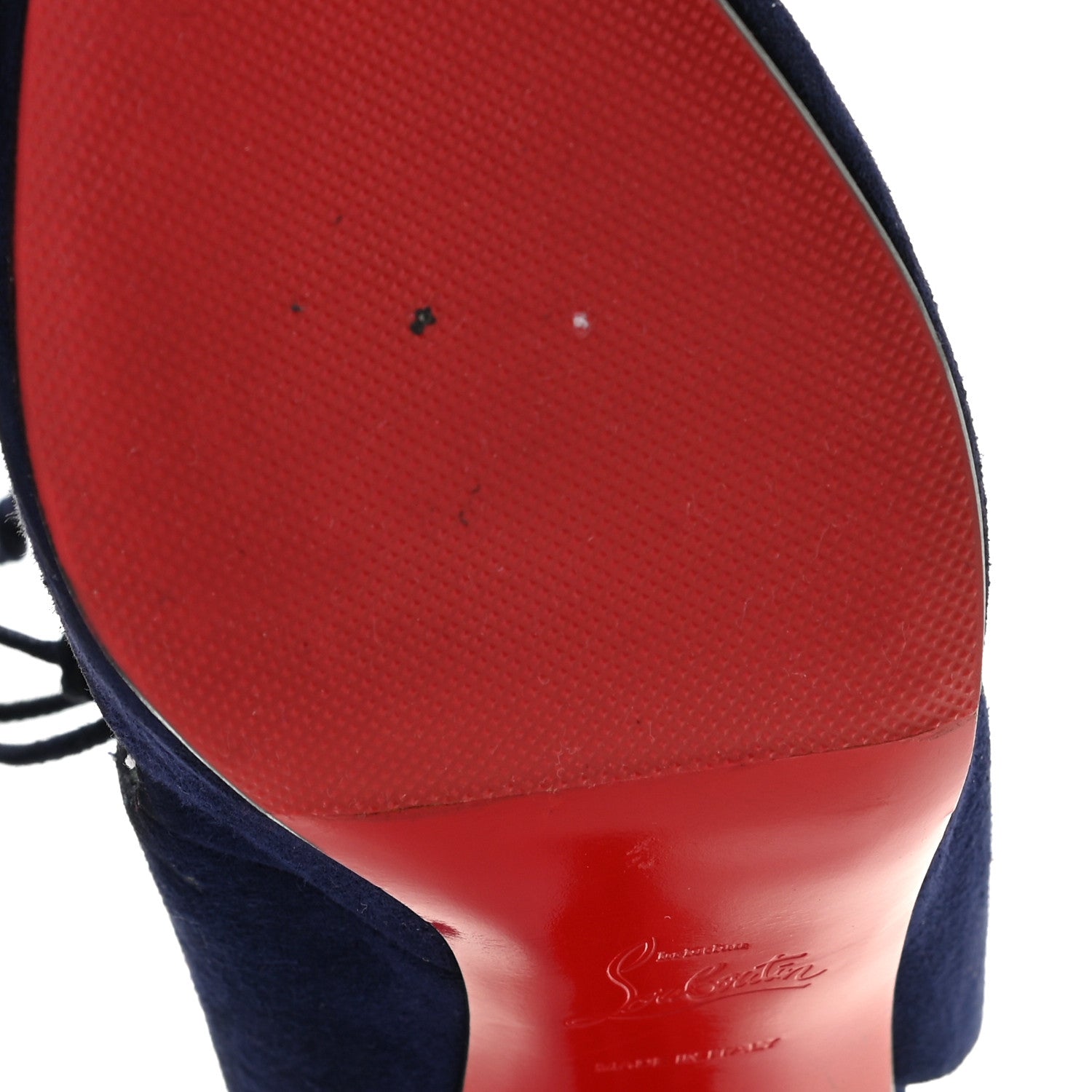 Christian Louboutin Suede Franca 85 Pumps 40 Eclipse 14 of 17