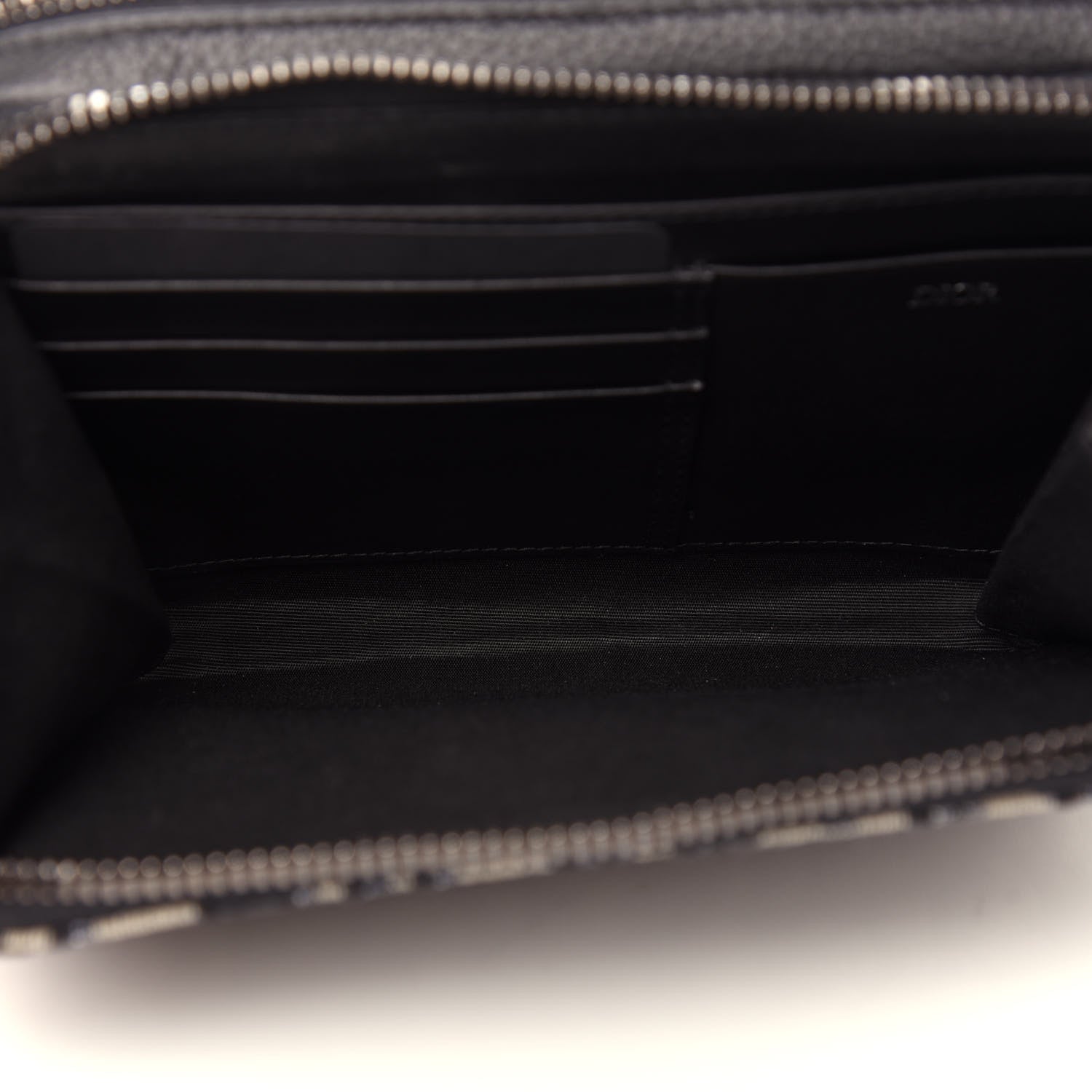 Christian Dior Oblique Pouch Navy Blue 5 of 12