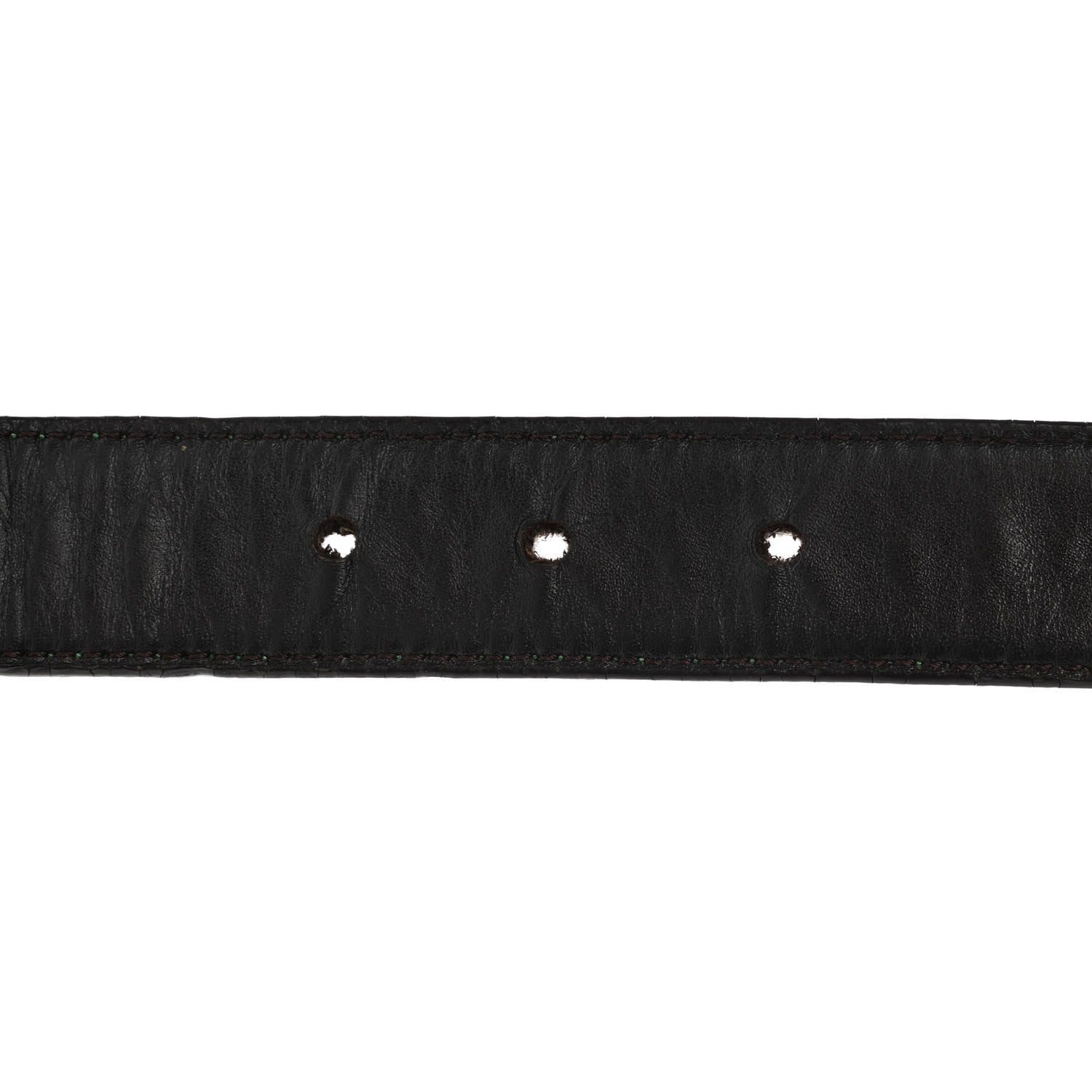 Gucci Monogram Interlocking G Belt 80 32 Green 4 of 11