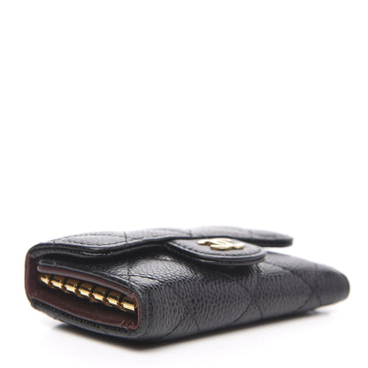 Chanel Caviar Quilted 6 Key Holder Black 4 of 9