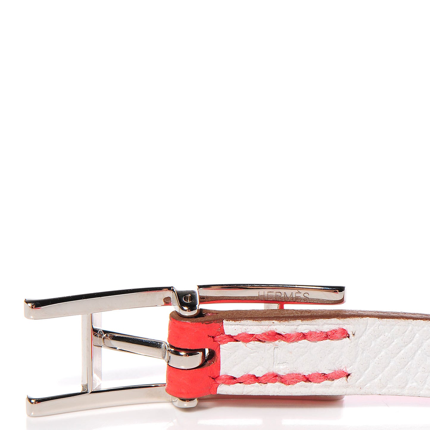 Epsom Behapi Double Tour Bracelet L Rose Jaipur White