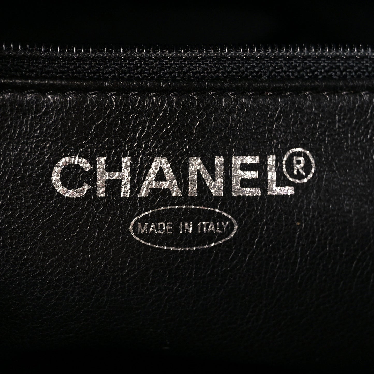 Caviar Quilted Medallion Tote Black