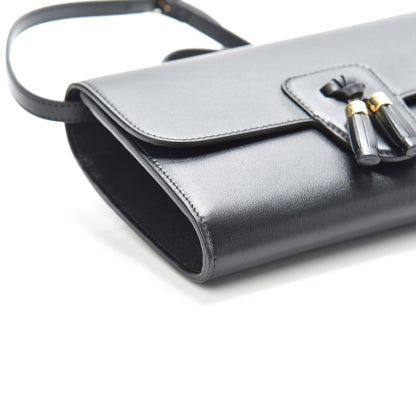 Celine Smooth Calfskin Tassel Belt Bag Black 8 of 9