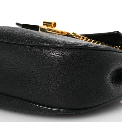 Chloe Goatskin Mini Drew Shoulder Bag Black 10 of 12