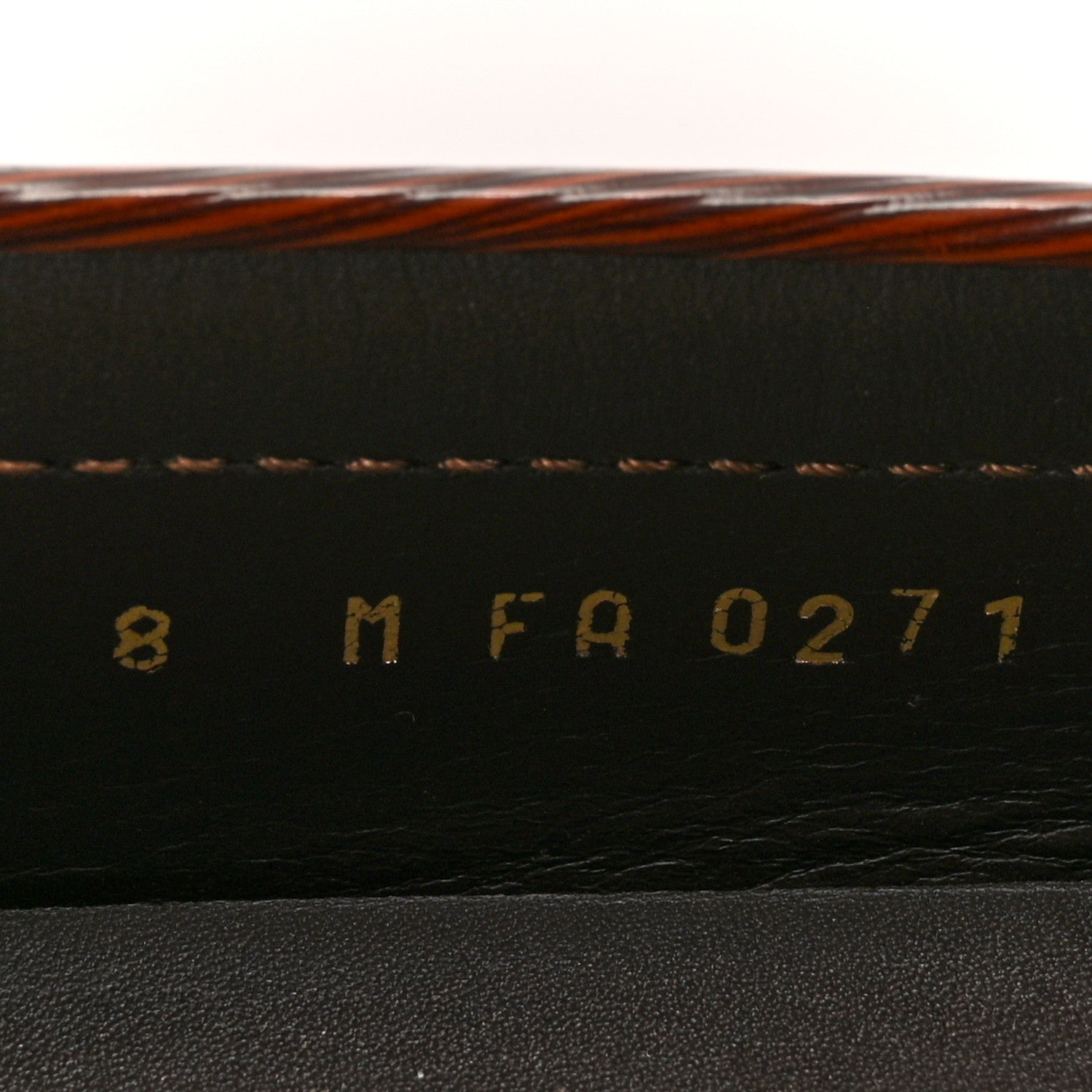 Louis Vuitton Smooth Calfskin Hockenheim Moccasin Loafers 9 Brown