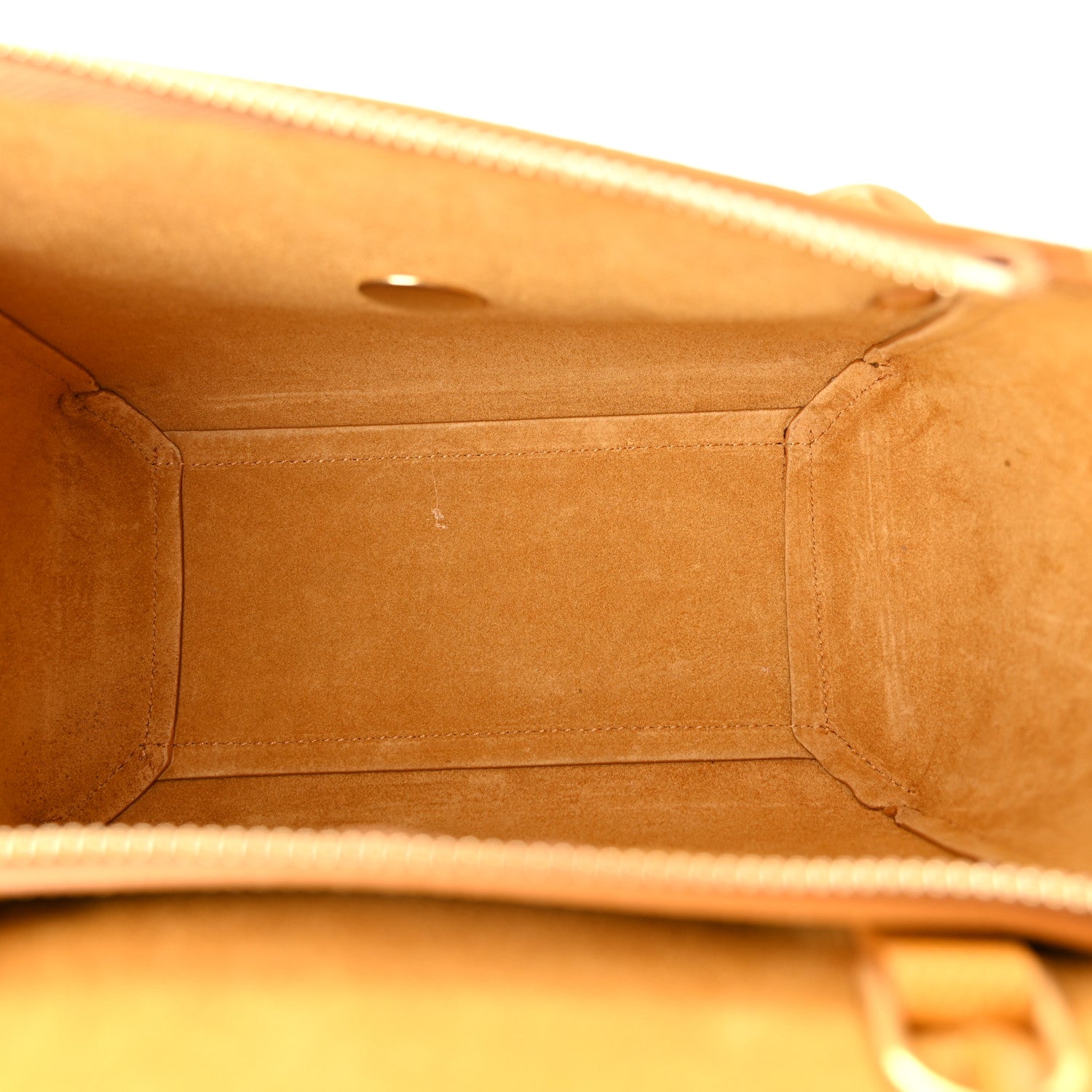 Celine Grained Calfskin Nano Belt Bag Calendula 5 of 10
