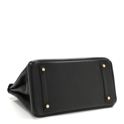 Hermes Togo Birkin 30 Black 4 of 11
