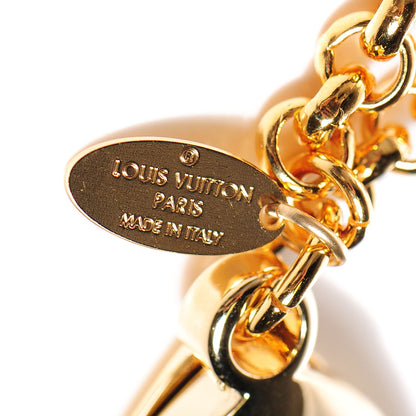 Louis Vuitton Stipply Flower Bag Charm Tortoise 4 of 5