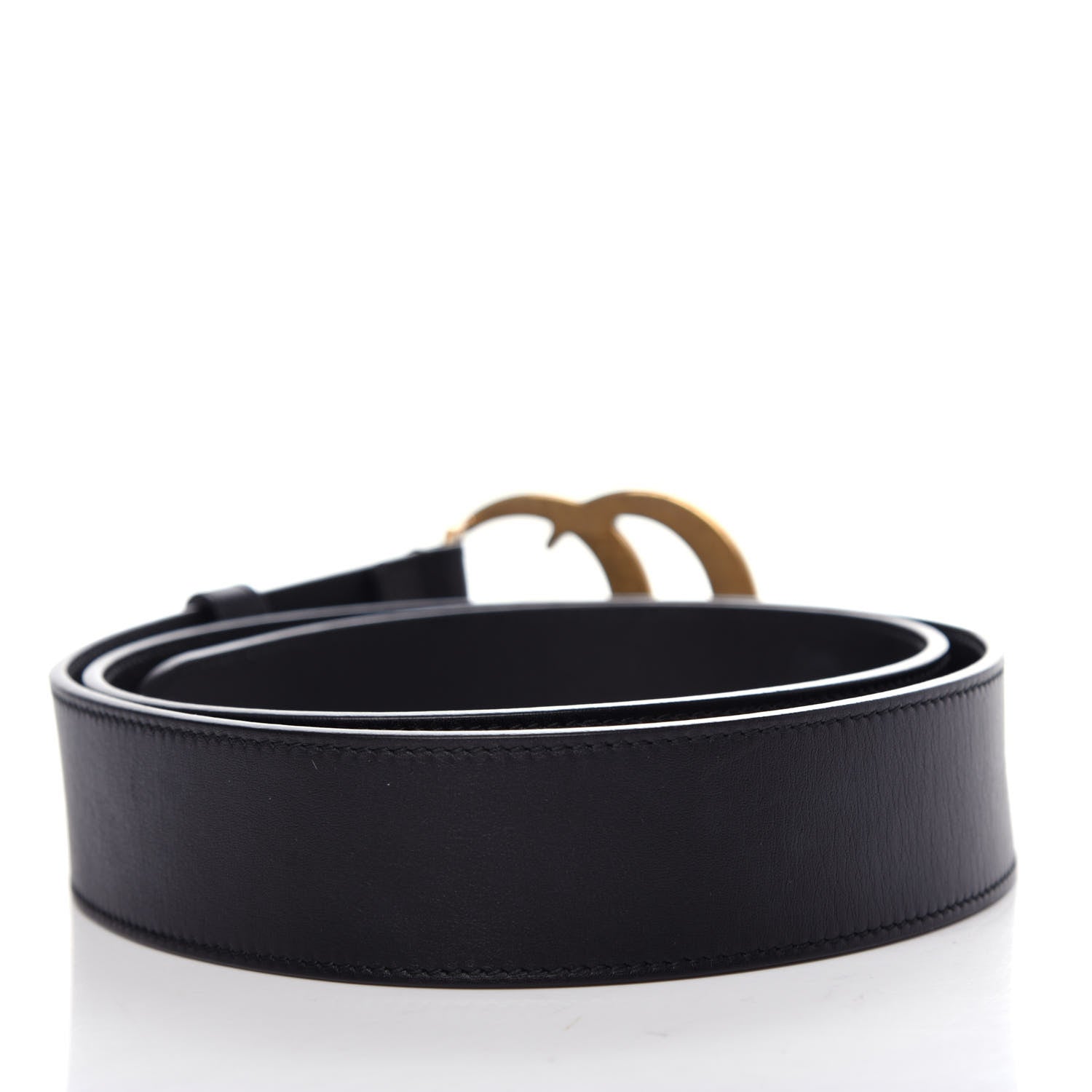 Gucci Calfskin Double G 40mm Belt 100 40 Black 2 of 7