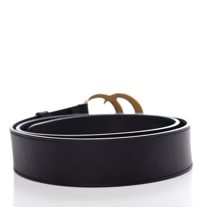 Gucci Calfskin Double G 40mm Belt 100 40 Black 2 of 7