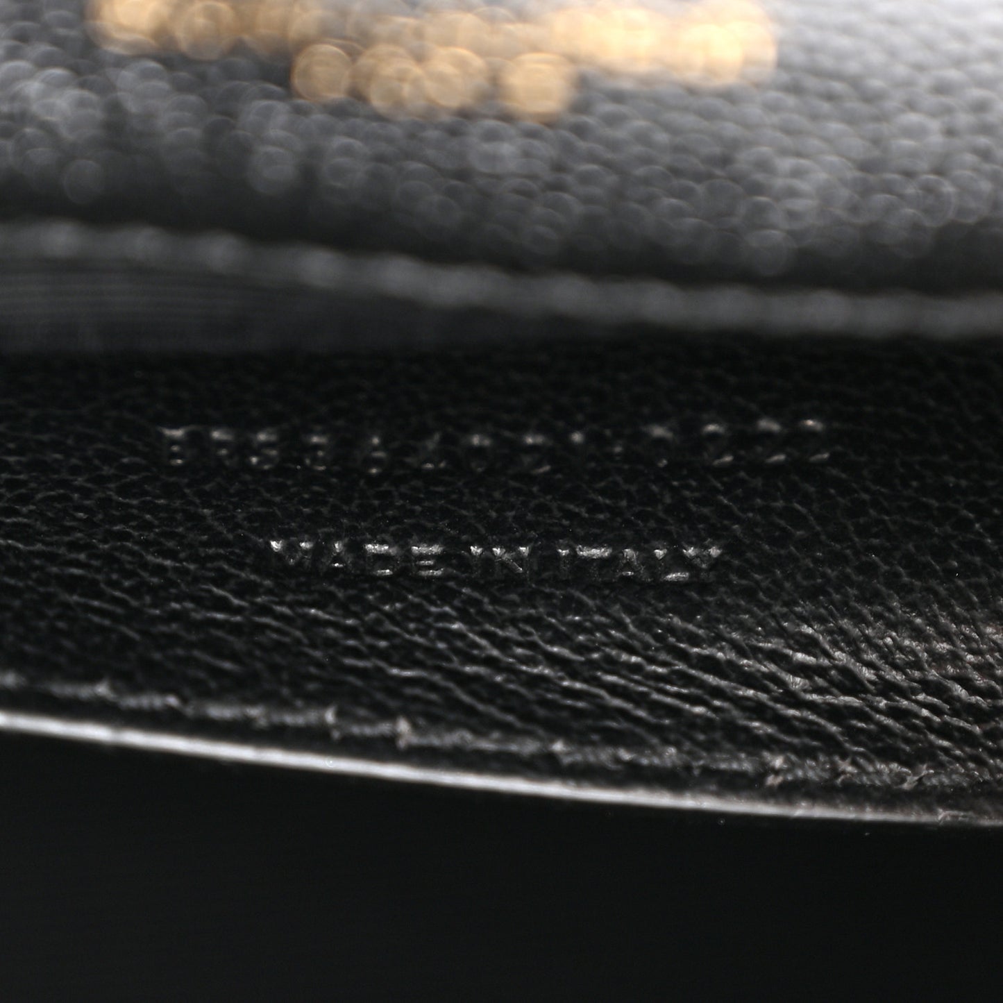 SAINT LAURENT Grain De Poudre Medium Classic Monogram Kate Satchel Black