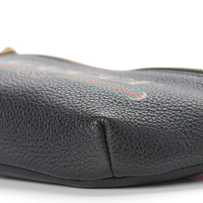 Gucci Grained Calfskin Small Logo Belt Bag Black 9 of 10