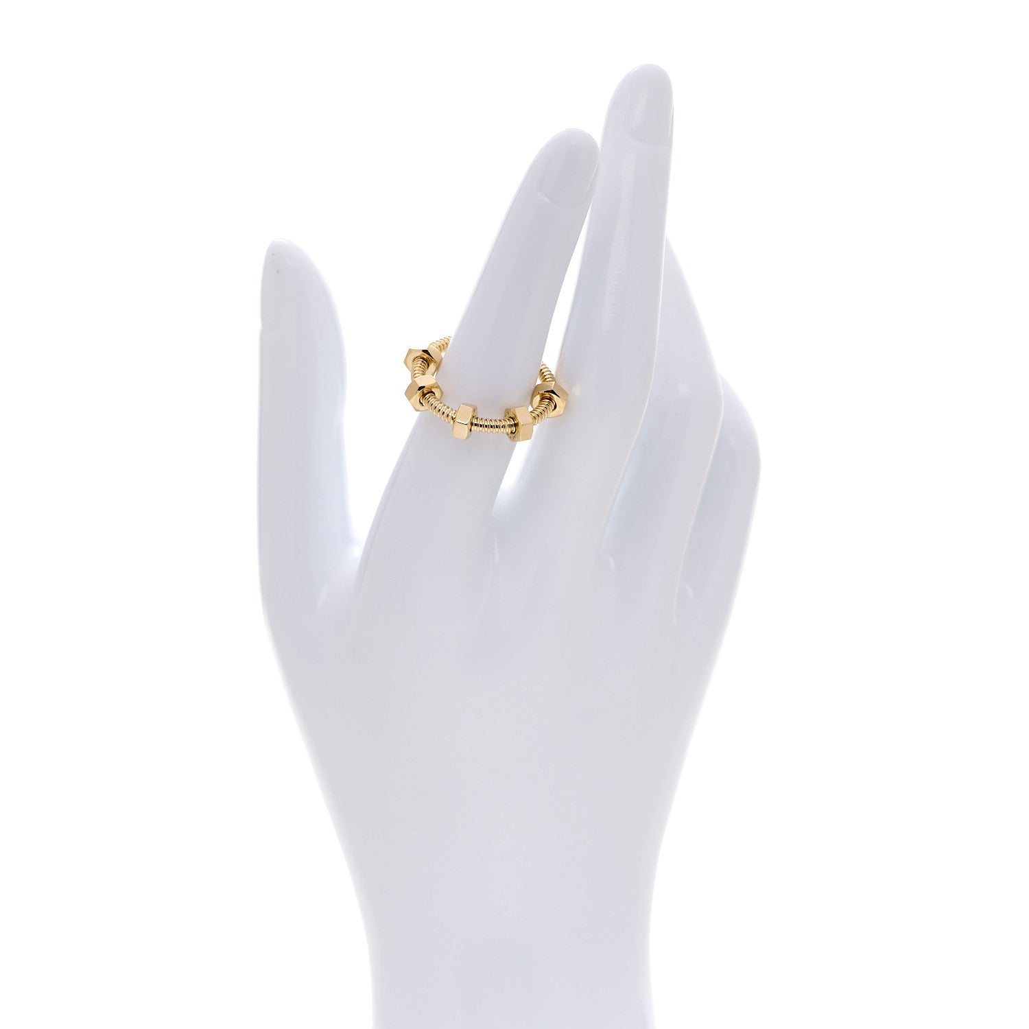 Cartier 18K Yellow Gold Ecrou de Cartier Ring 57 8 2 of 4