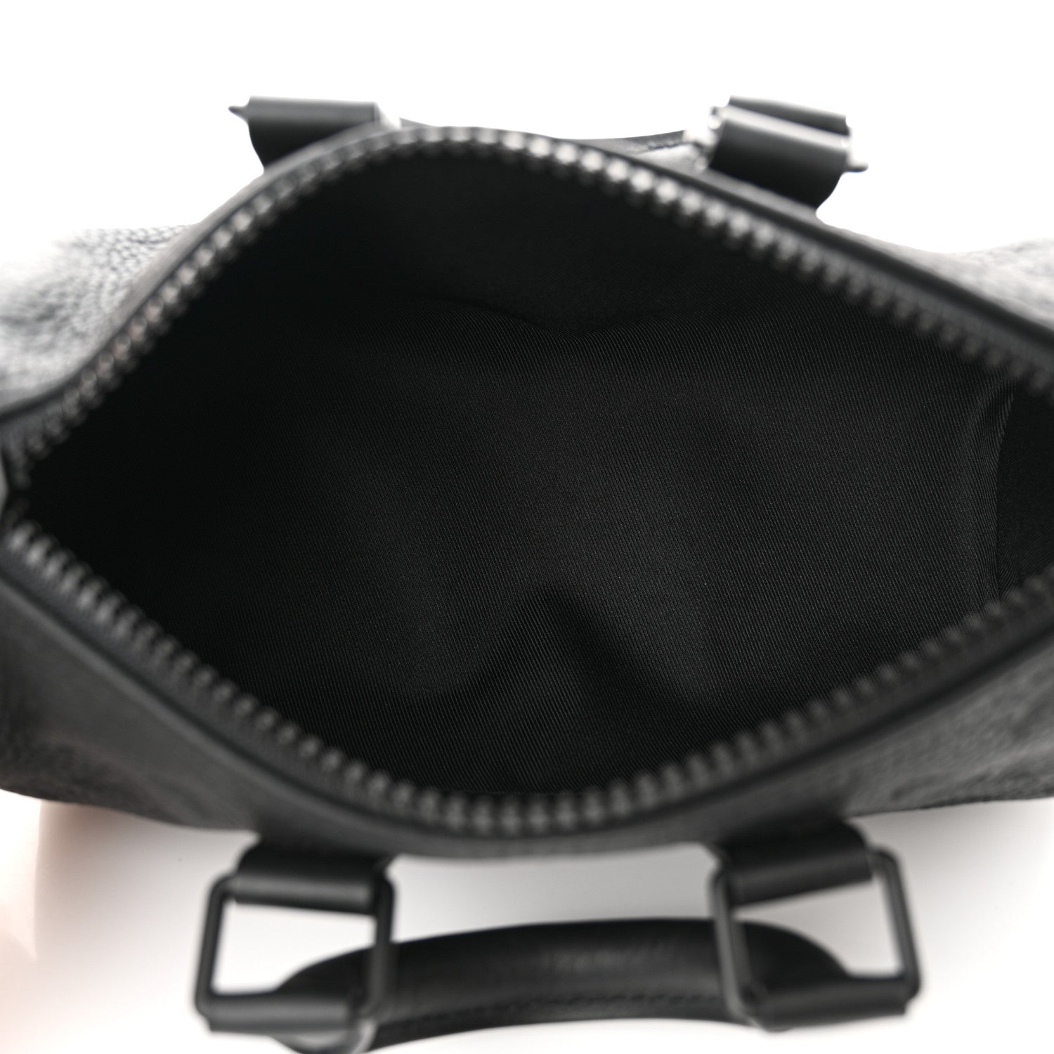 Louis Vuitton Monogram Taurillon Keepall Bandouliere 25 Black 5 of 10