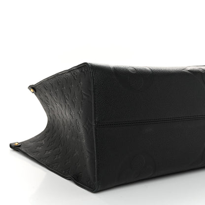 Louis Vuitton Empreinte Monogram Giant Onthego GM Black 9 of 12
