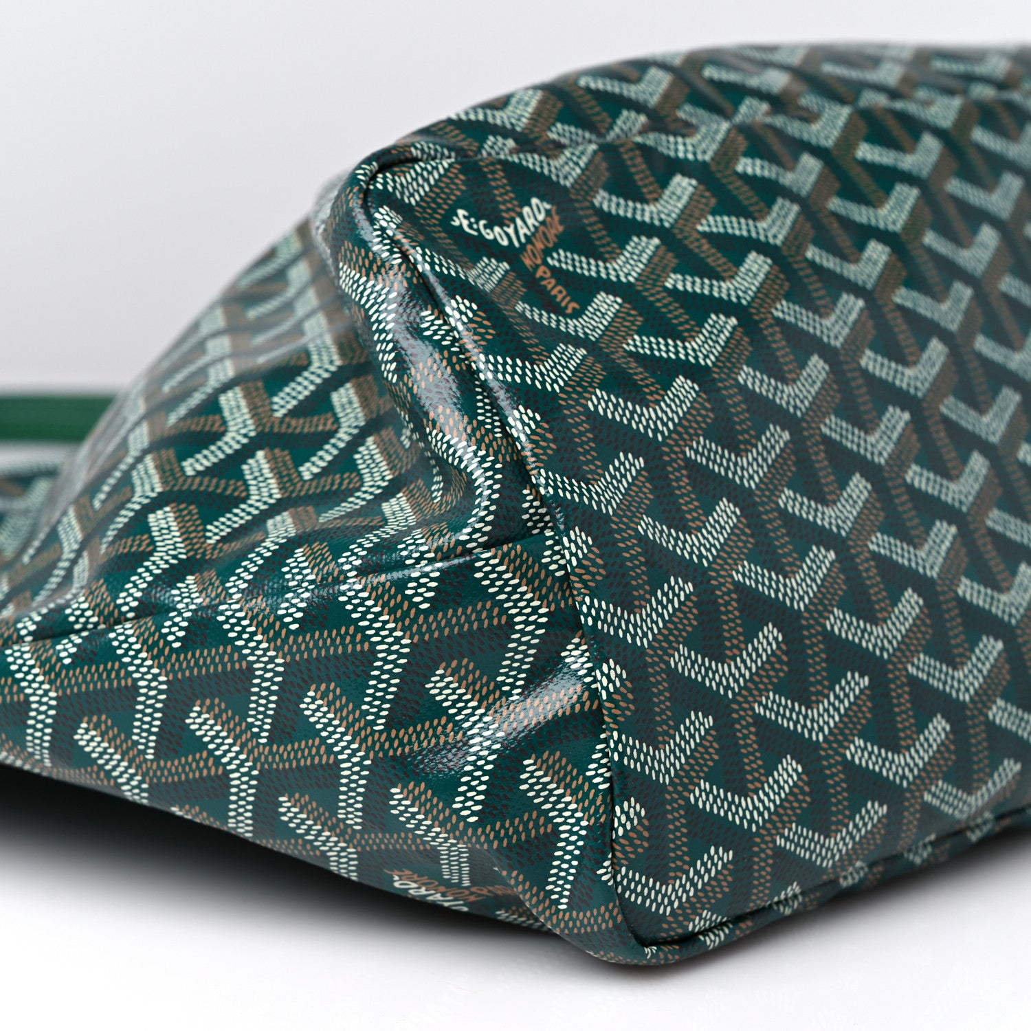 Goyard Goyardine Saint Louis PM Green 8 of 9