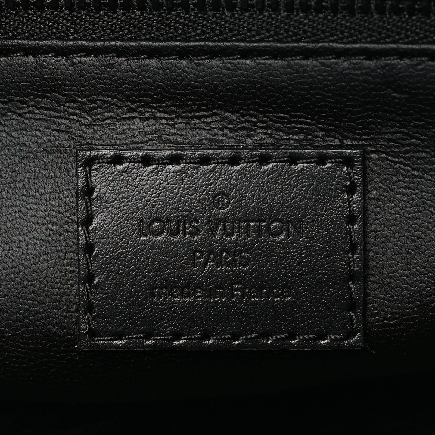 Taurillon Monogram Dopp Kit Toilet Pouch Black