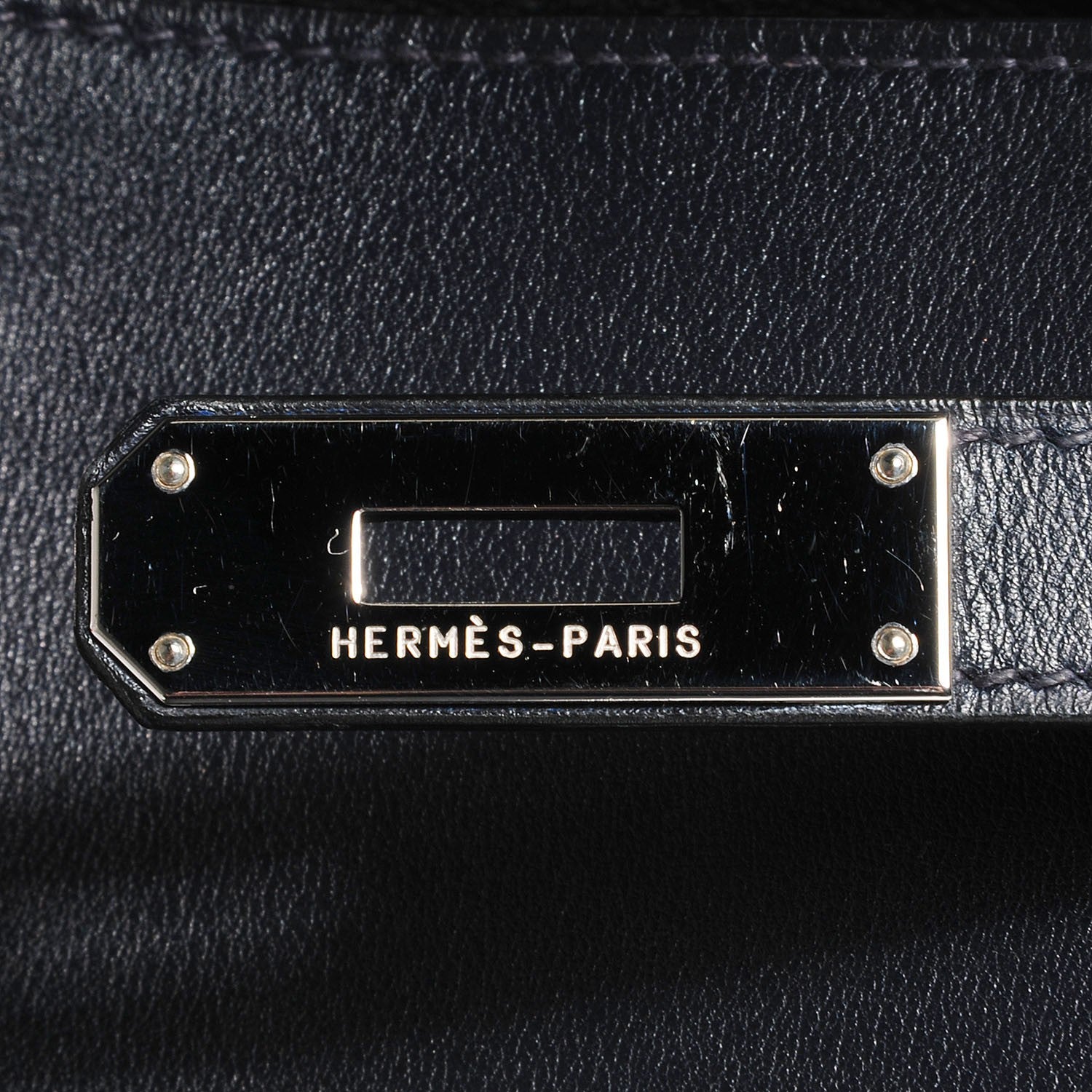Hermes Swift Kelly Retourne 32 Indigo 10 of 27