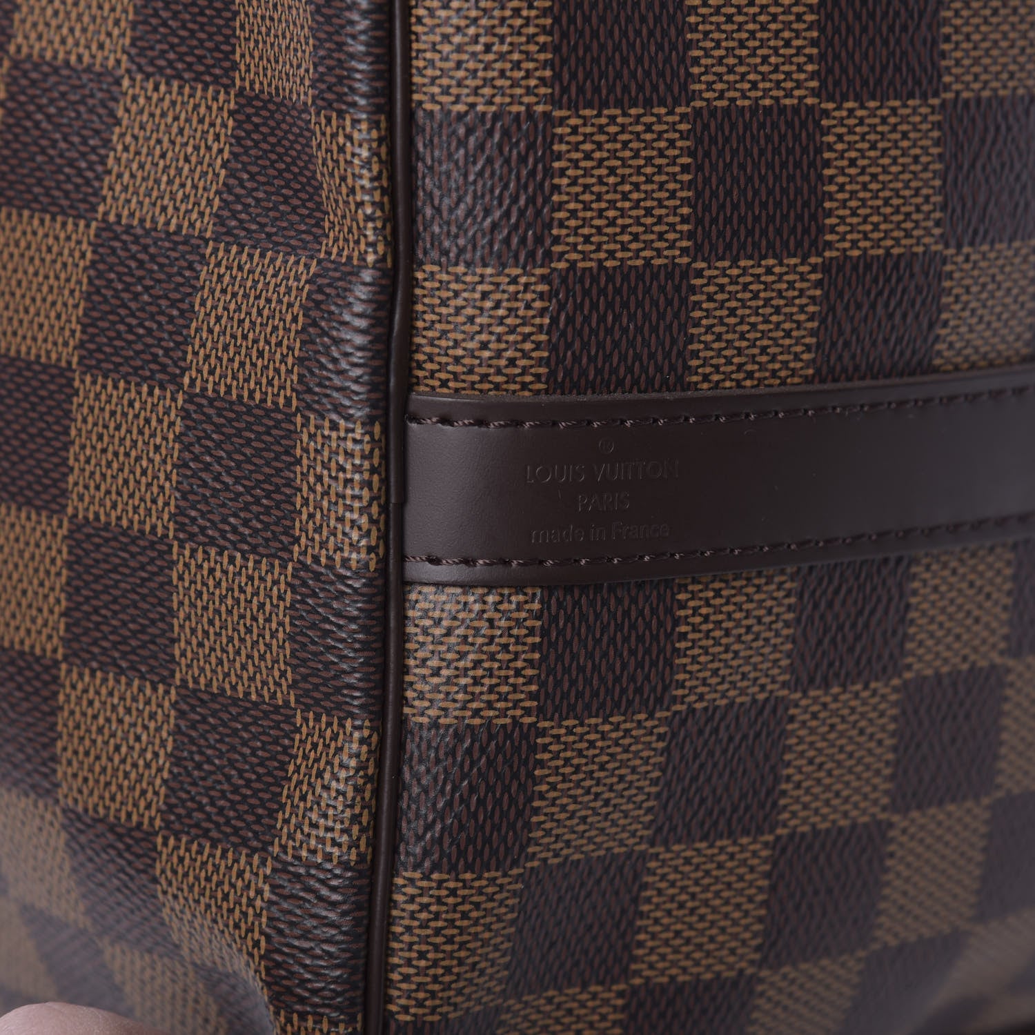 Louis Vuitton Damier Ebene Speedy Bandouliere 30 7 of 11