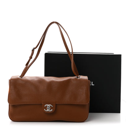 Chanel Grained Calfskin Small Souplissimo Maxi Flap Camel 11 of 11