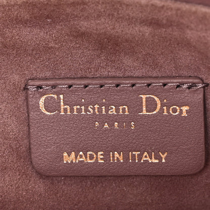 Christian Dior Lambskin Cannage Milly Mini Drawstring Bag Pink Peony 6 of 10