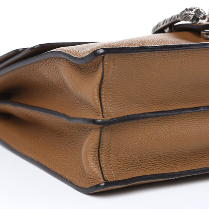 Gucci Pebbled Calfskin Medium Dionysus Messenger Bag Natural Tan 8 of 13