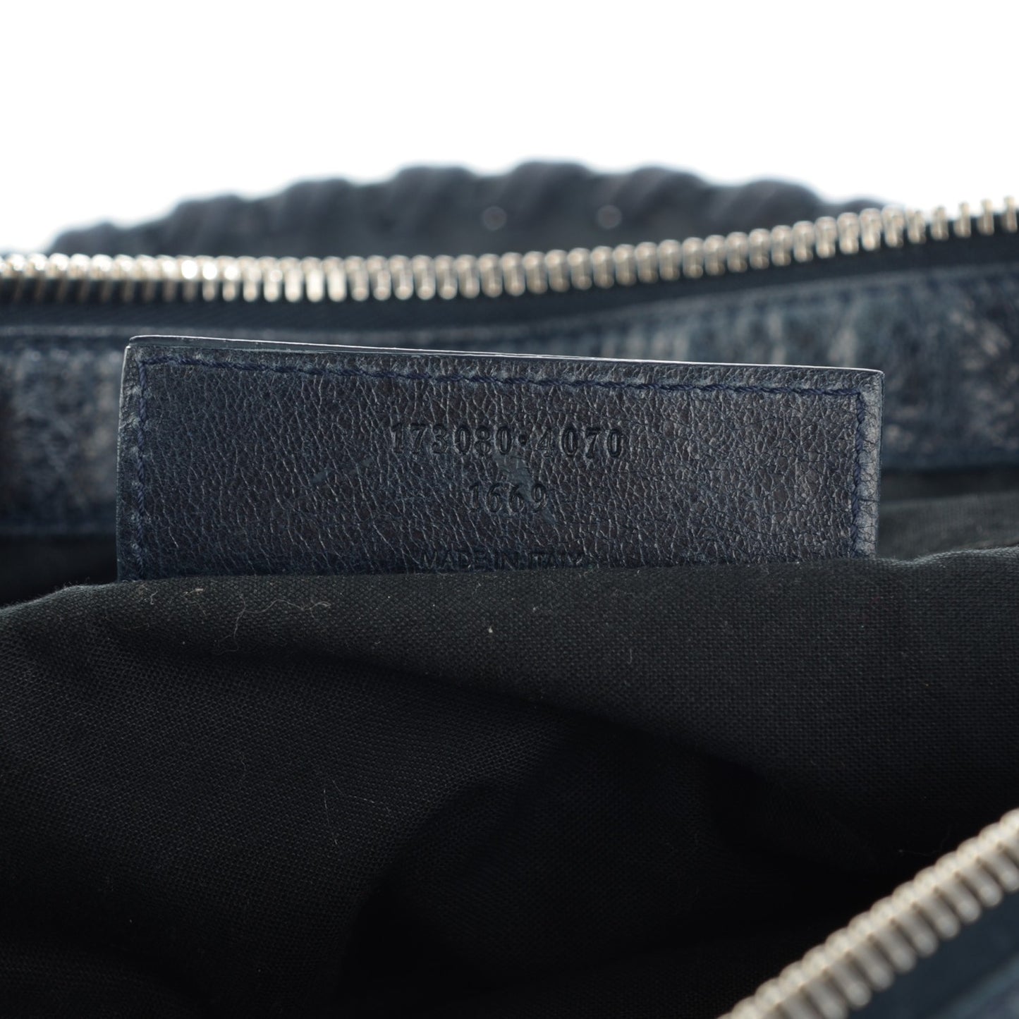 Agneau Giant 21 Silver Hardware Work Dark Night