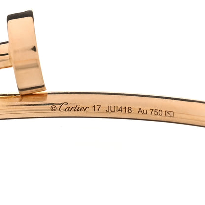 Cartier 18K Yellow Gold Small Juste Un Clou Bracelet 17 4 of 5