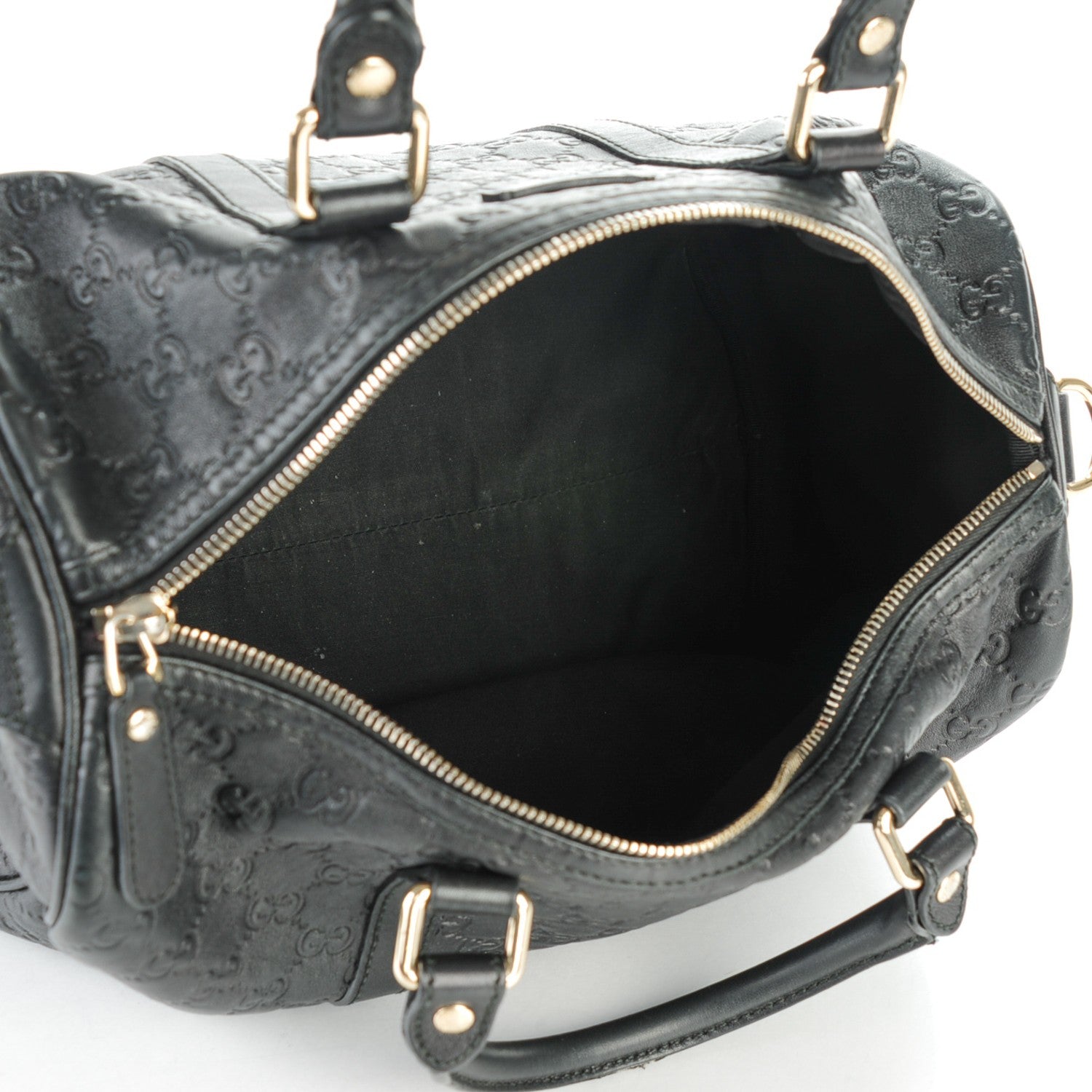 Gucci Guccissima Medium Joy Boston Black 5 of 8