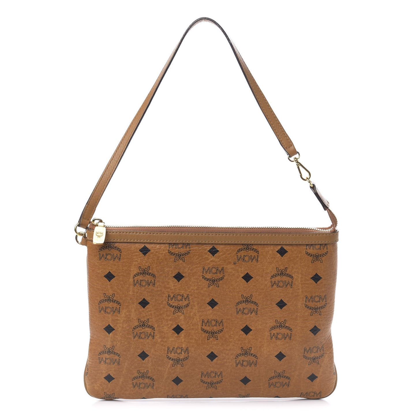Visetos Liz Shopper Tote Pouch Cognac