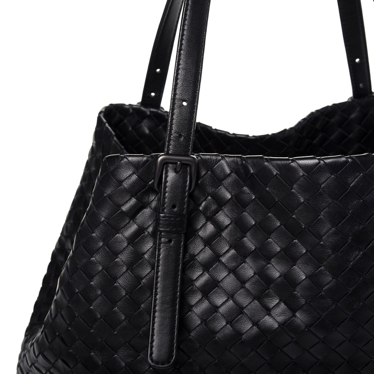 Bottega Veneta Nappa Intrecciato Medium Cesta Tote Black 13 of 18
