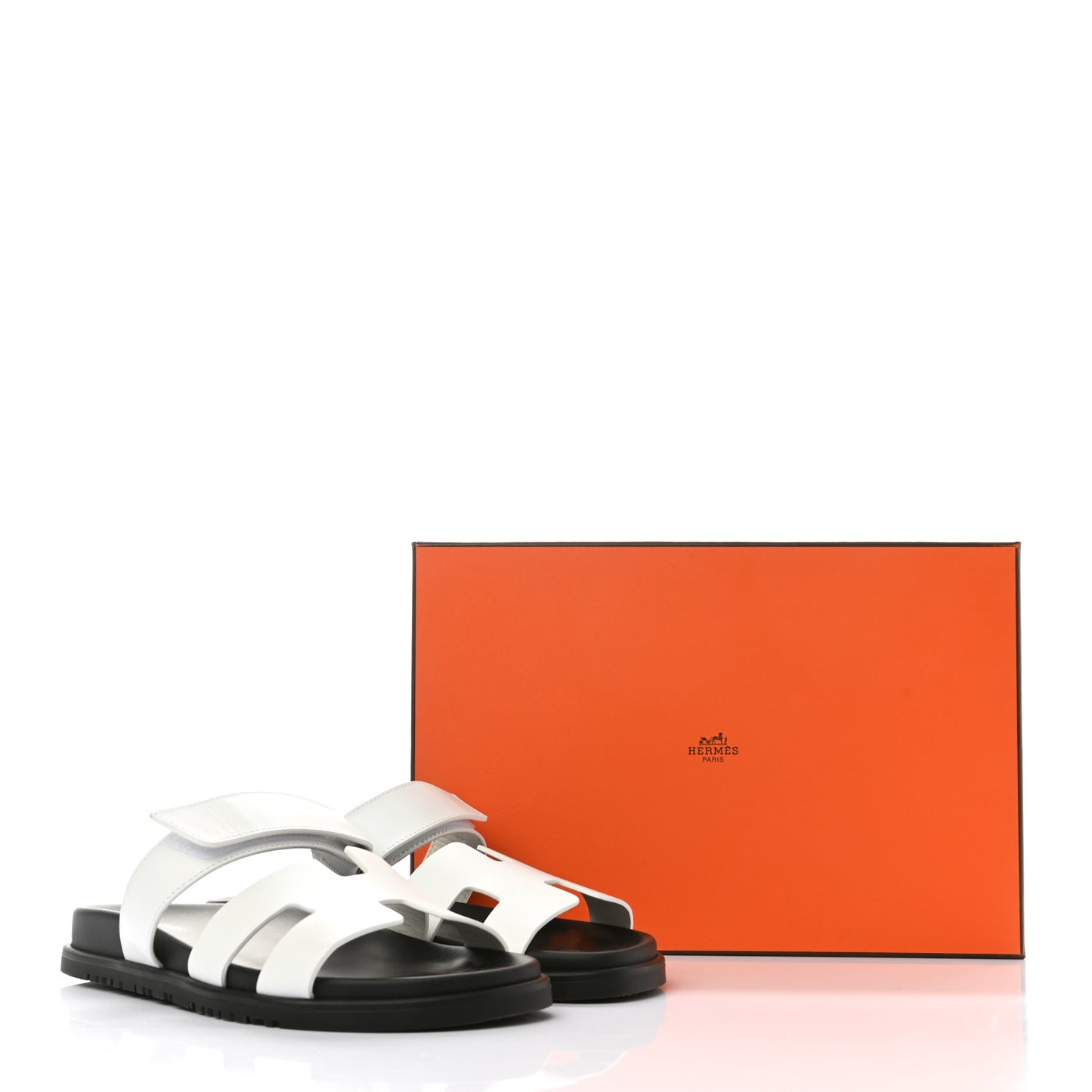 Calfskin Womens Chypre Sandals 39 White