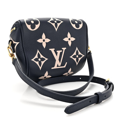 Louis Vuitton Empreinte Monogram Giant Mini By The Pool Bumbag Blue Beige 3 of 9