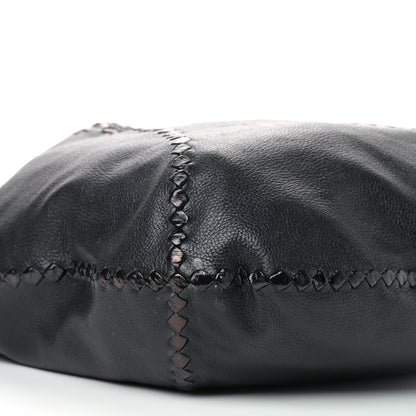 Bottega Veneta Cervo Deerskin Large Hobo Black 7 of 11