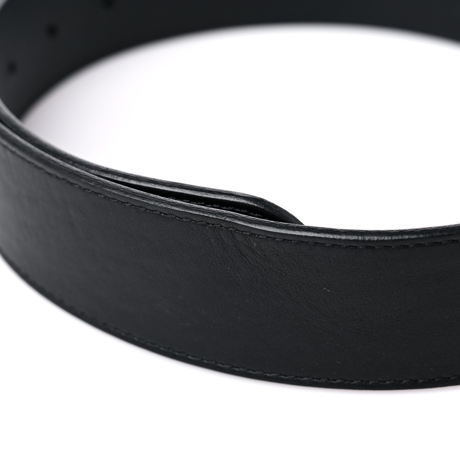 Gucci Calfskin Double G 40mm Belt 80 32 Black 6 of 7