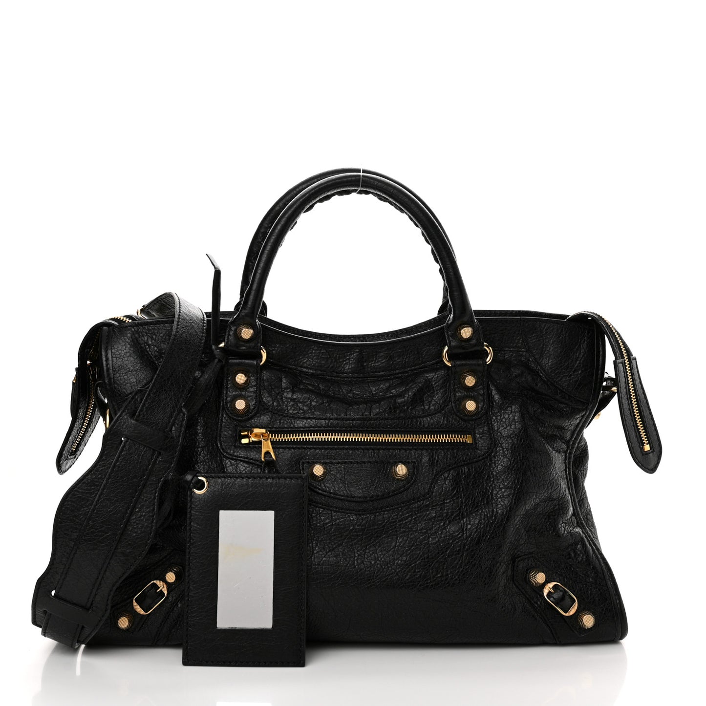 Agneau Giant 12 Gold Hardware City Black