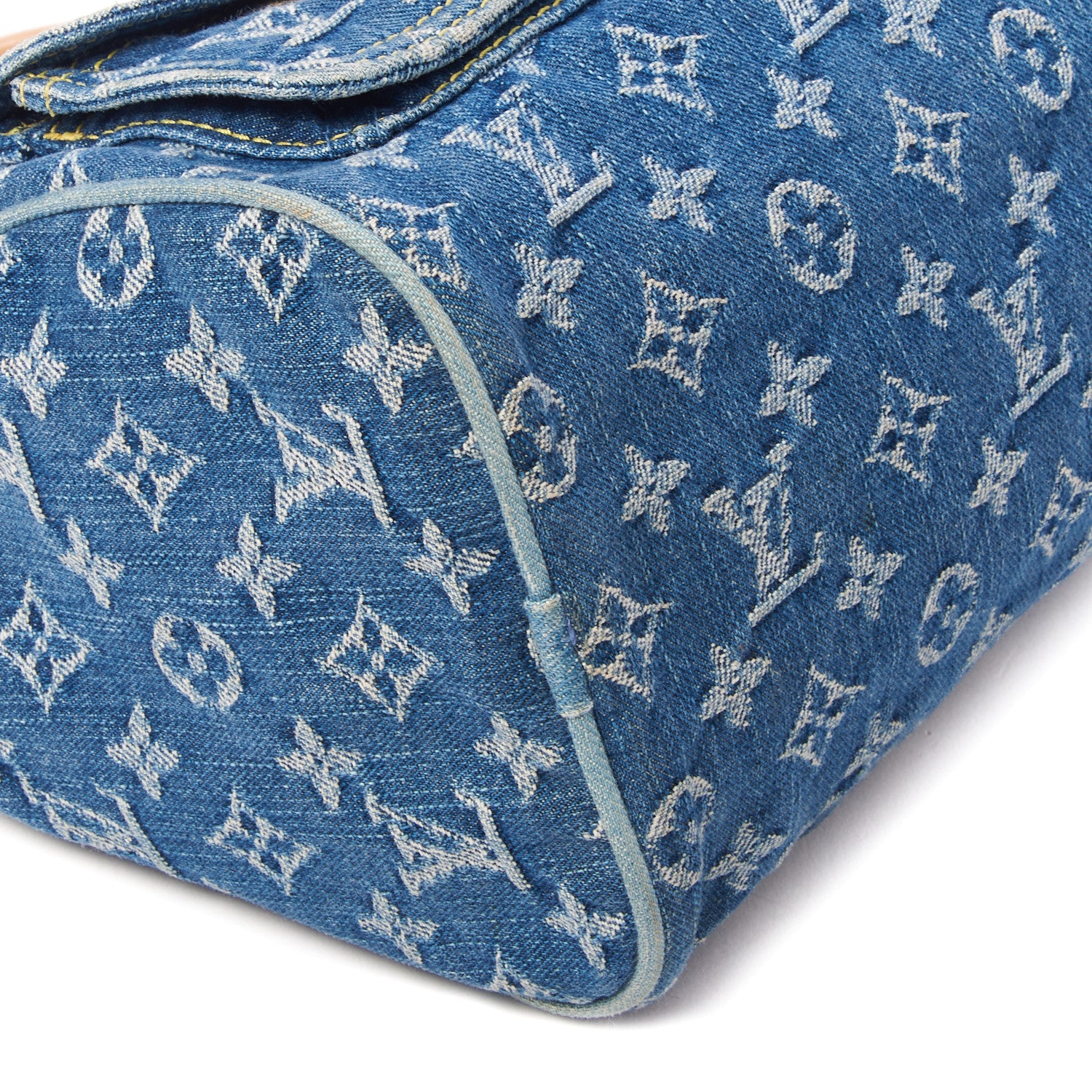 Louis Vuitton Monogram Denim Neo Speedy Blue 6 of 8