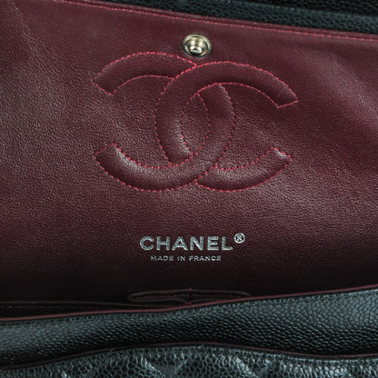 Chanel Caviar Quilted Medium Double Flap Black 7 of 8