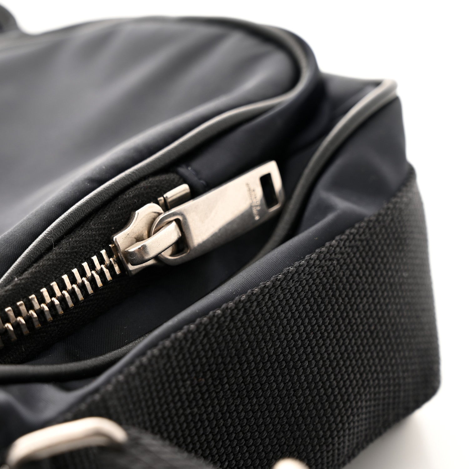 Saint Laurent Econyl Nylon City Camera Bag Navy Black 12 of 12