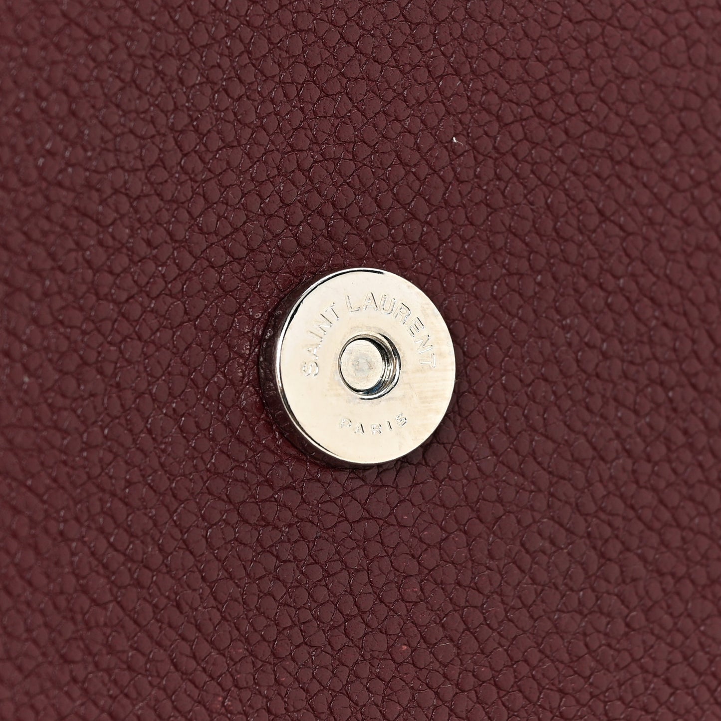 Calfskin Monogram Medium Sunset Satchel Rouge Legion