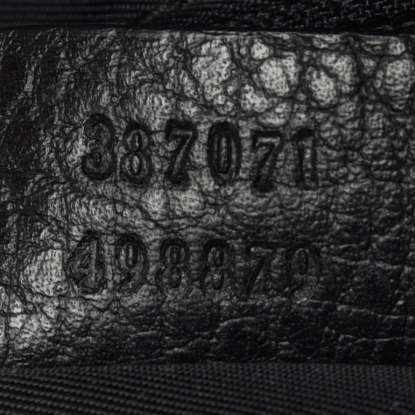 Nylon Monogram Medium Light Double Buckle Backpack Black