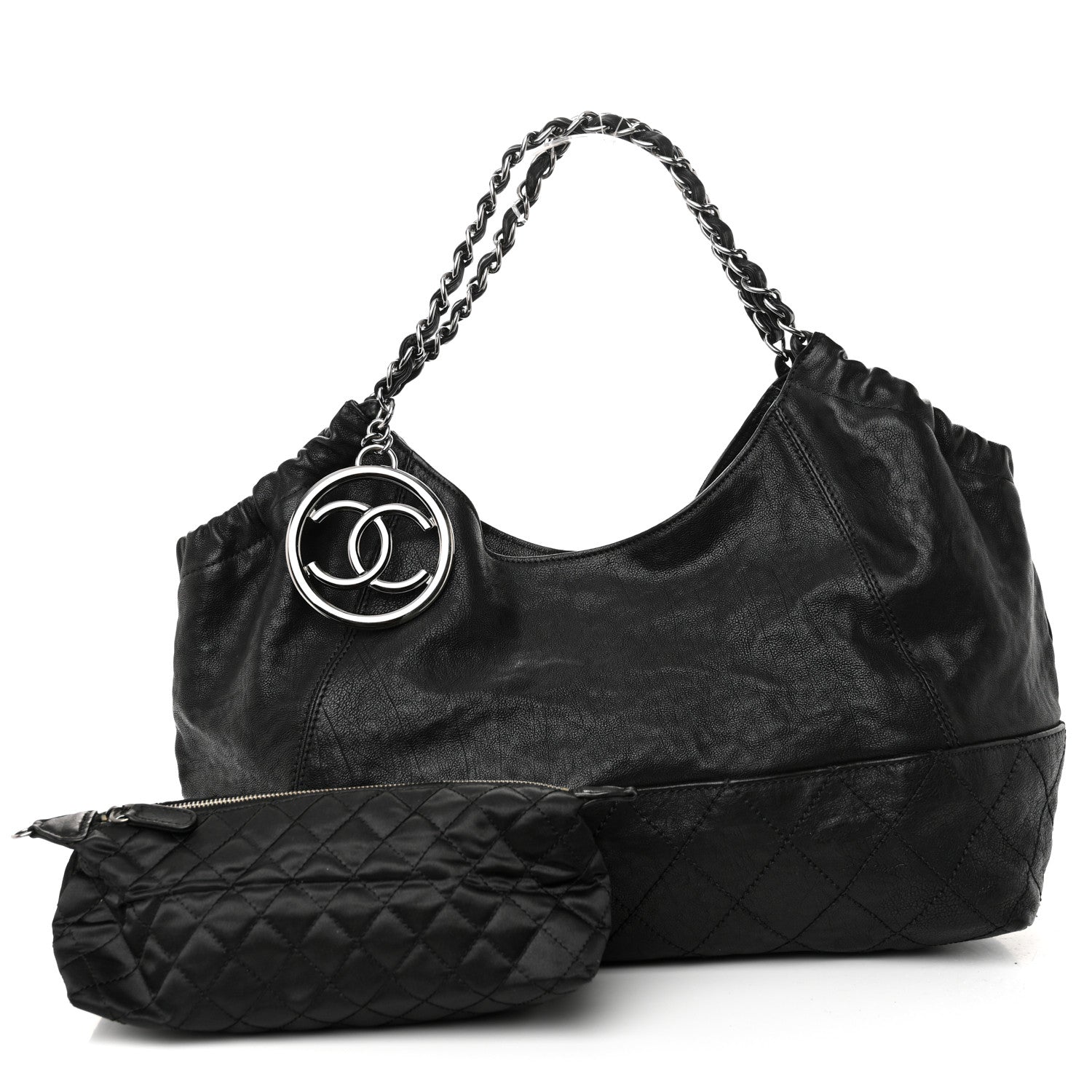 Chanel Calfskin Baby Coco Cabas Black 3 of 11