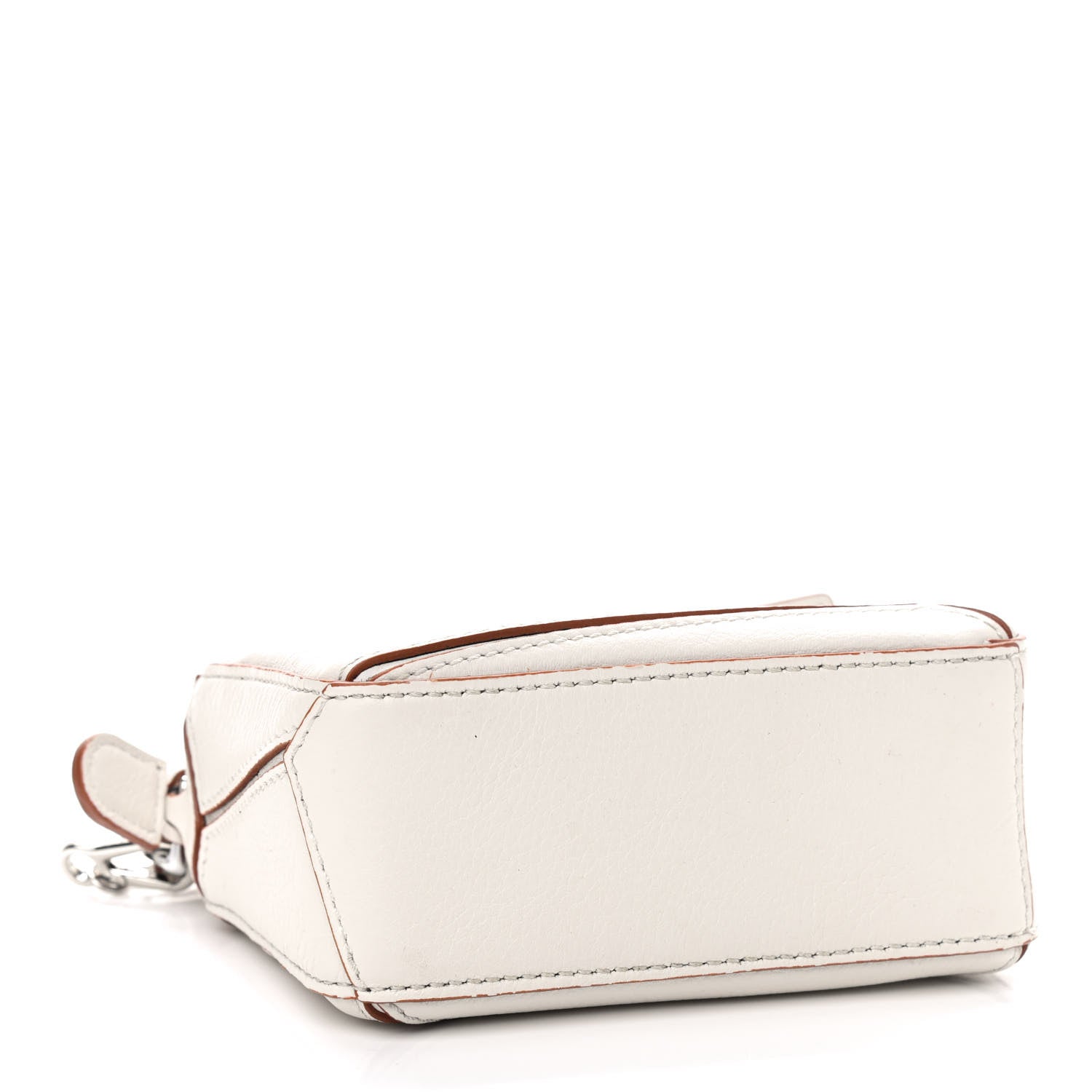 Loewe Calfskin Nano Puzzle Bag White 4 of 10