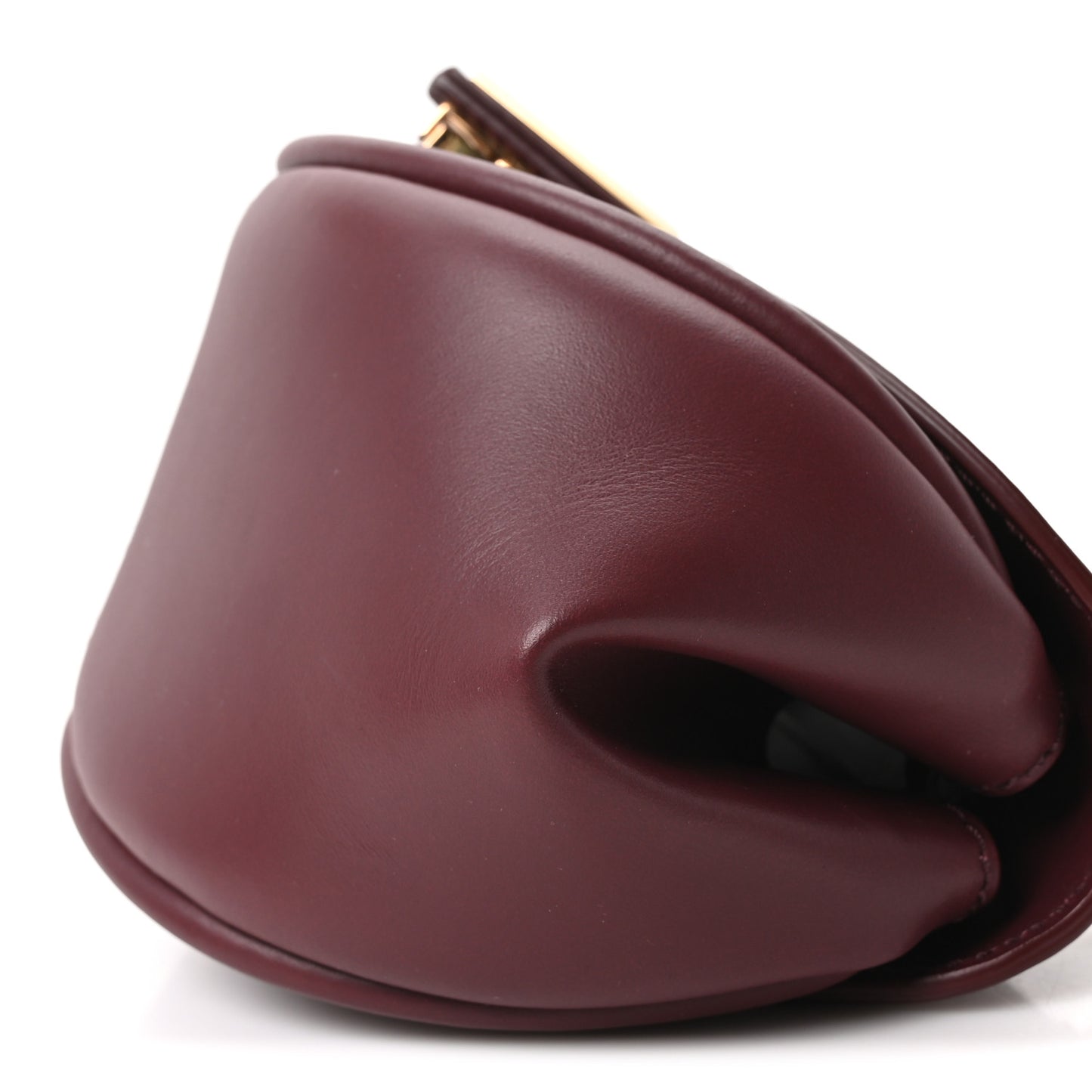 Vitello Virtus Small Shoulder Bag Burgundy